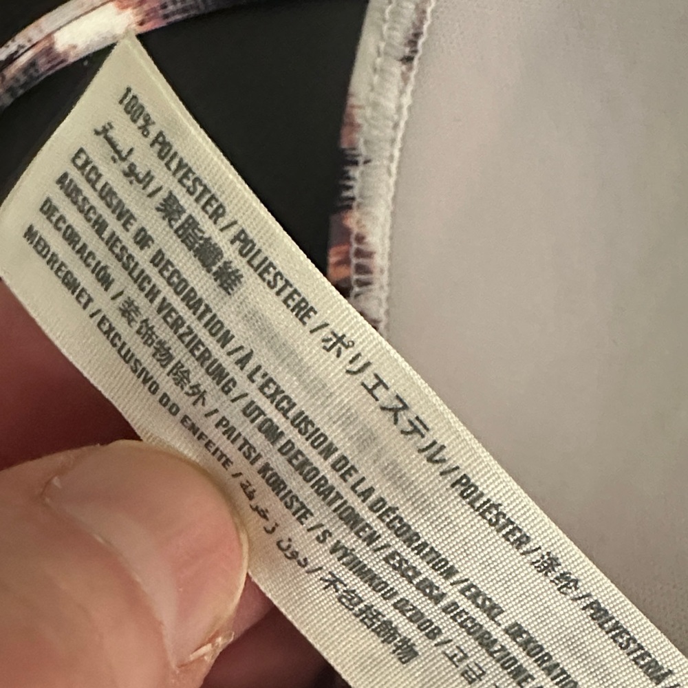 Abercrombie & Fitch Black and Pink Bikini - Picture 4 of 4